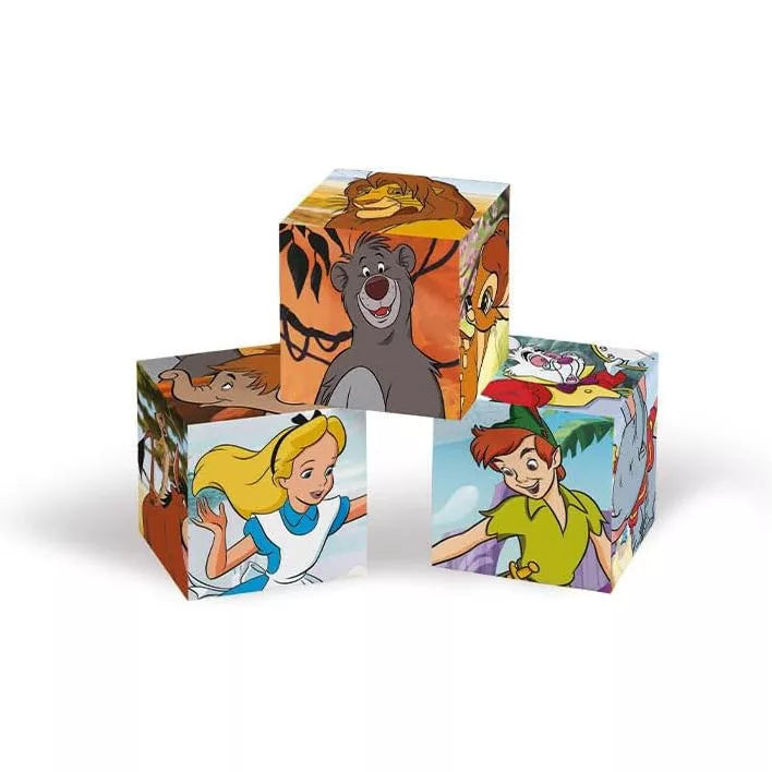 Puzzle 6 cubos Disney Classics