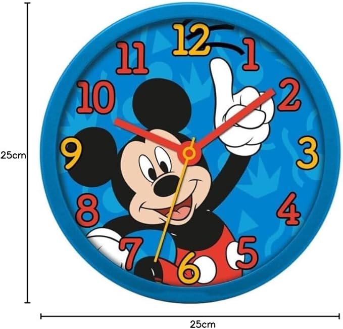 Relógio de Parede Mickey 25cms