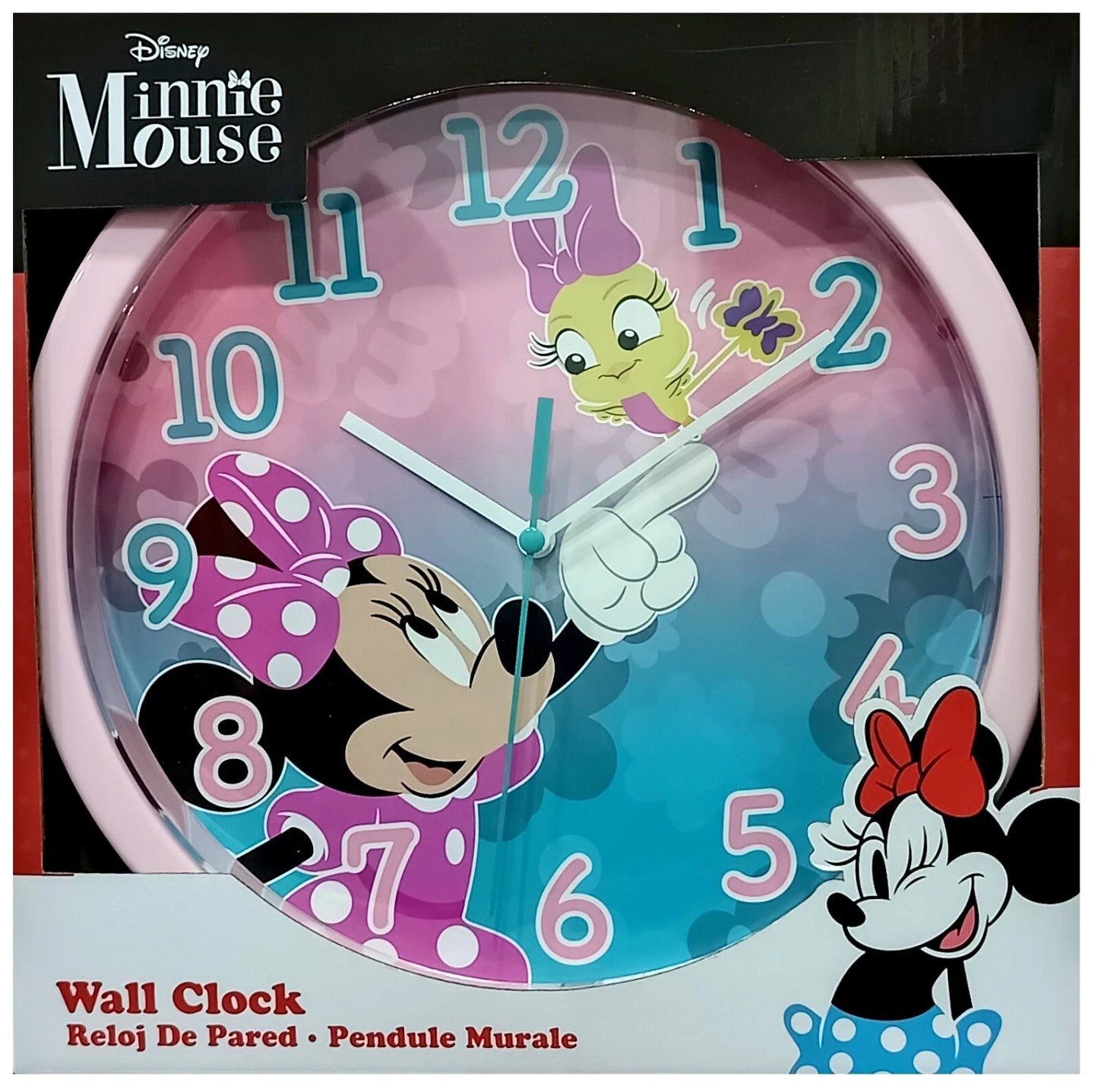 Relógio de Parede Minnie 25cms