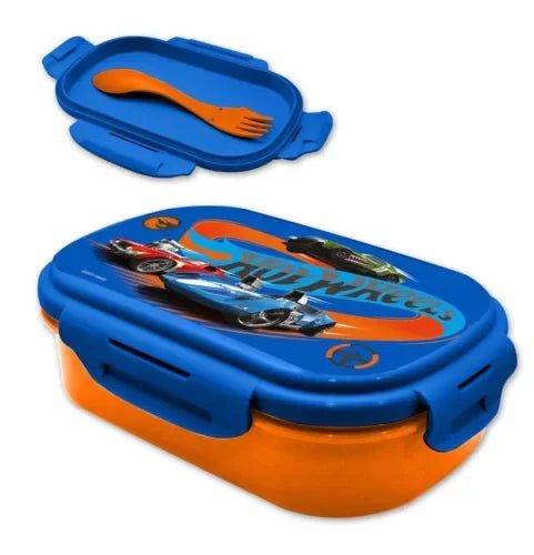 Sanduicheira Hot Wheels com talher - BONECADA