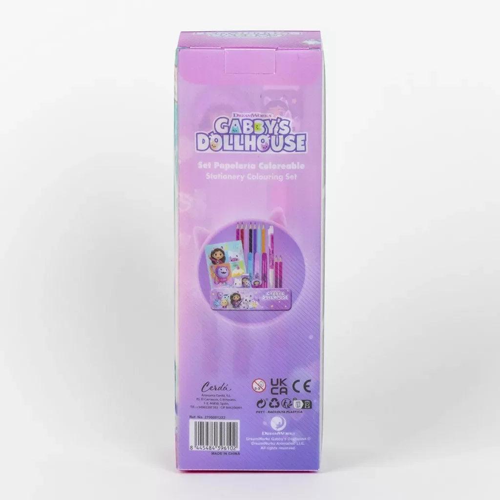 Set escolar Gabby com estojo - BONECADA