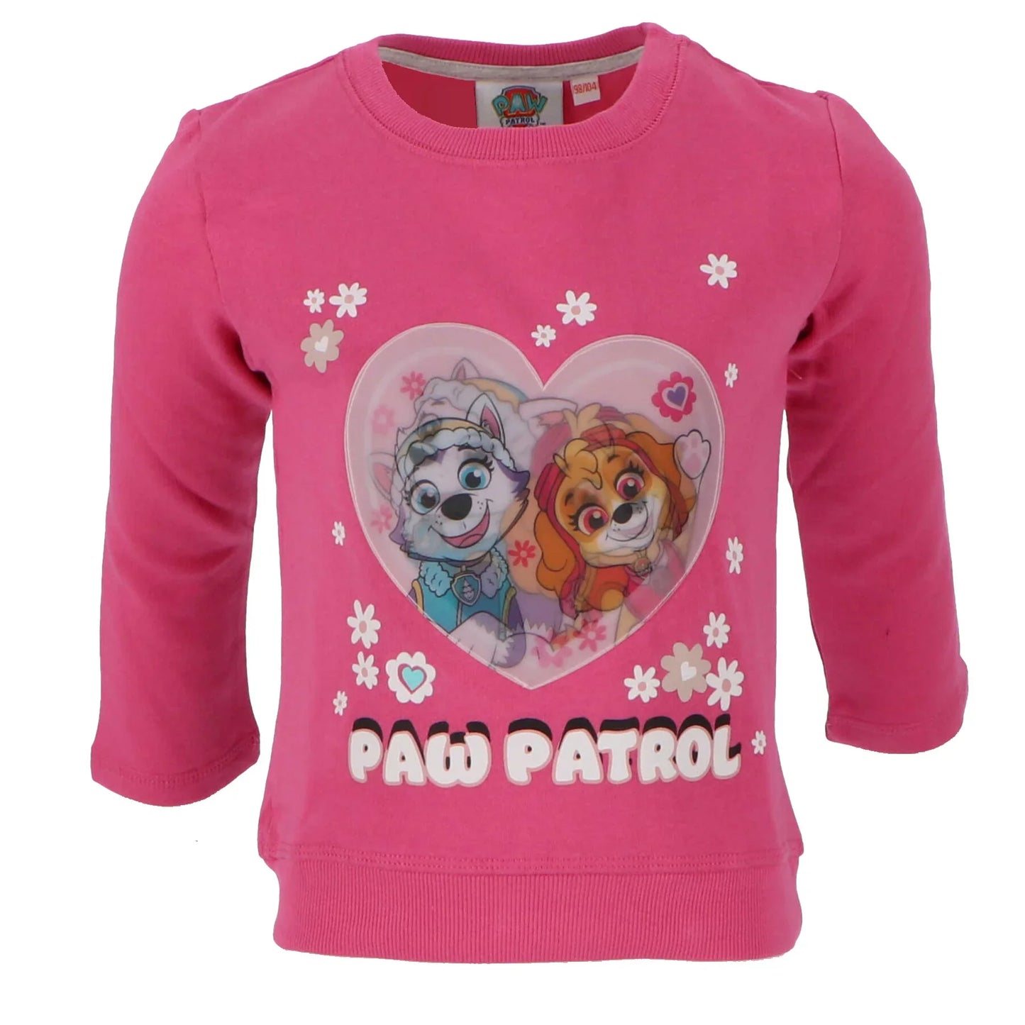 Sweat-shirt Patrulha Pata - Heart - BONECADA