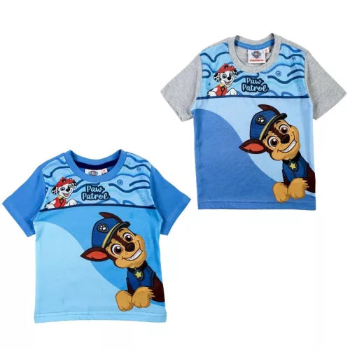 T-shirt manga curta Patrulha Pata