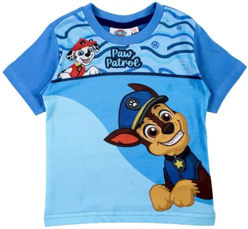 T-shirt manga curta Patrulha Pata