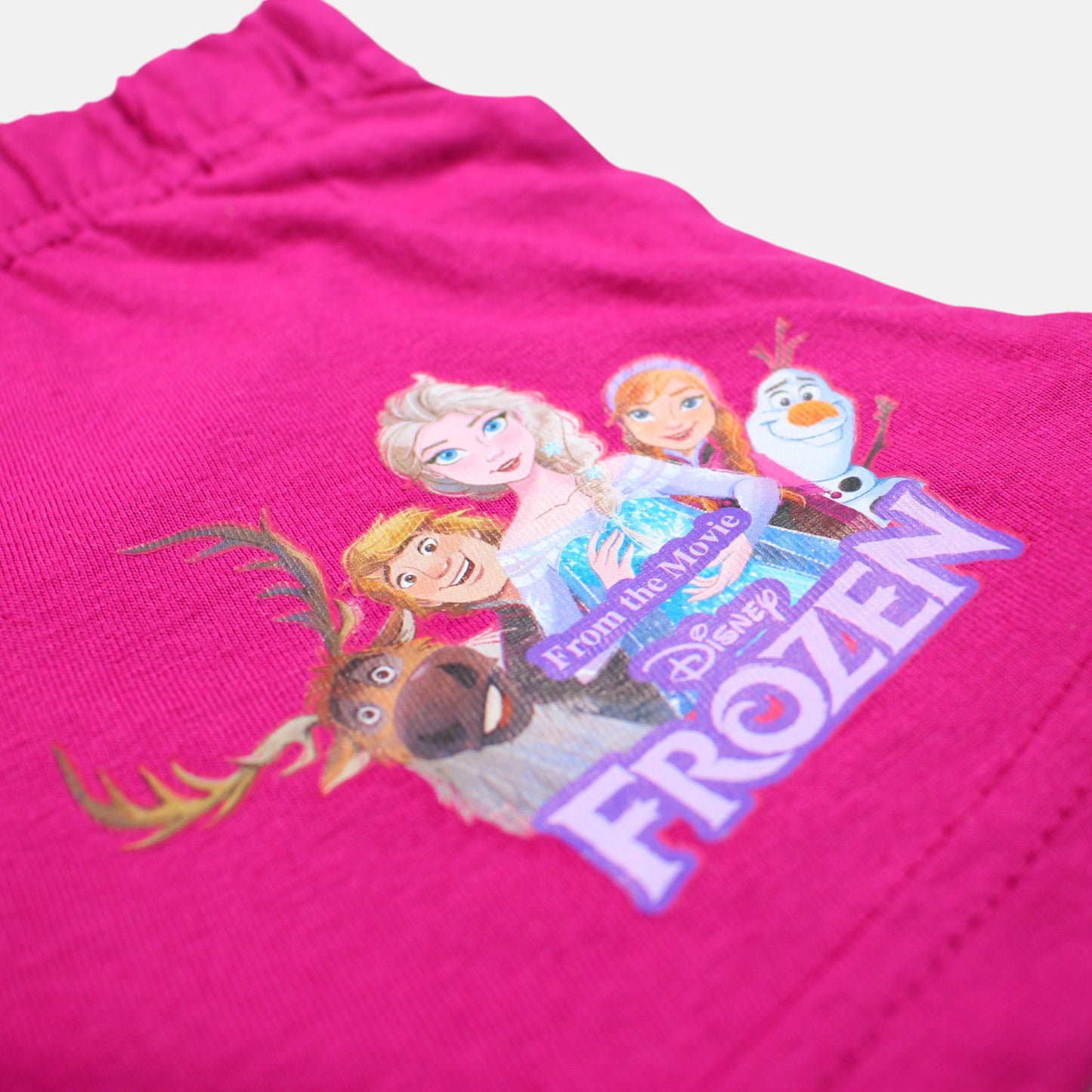 Conjunto T-Shirt e Calções Frozen