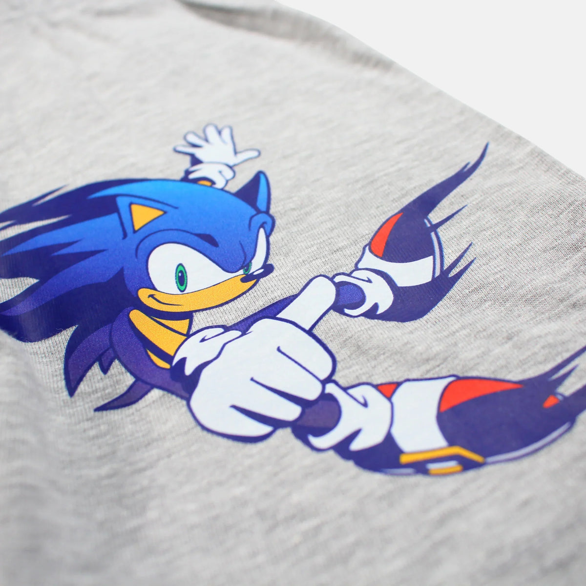 Conjunto T-Shirt e Calções Sonic sem mangas