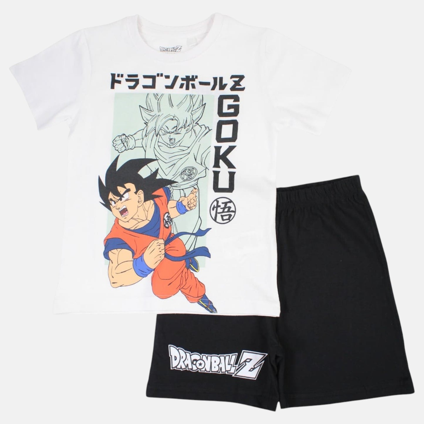 Conjunto T-Shirt e Calções DragonBall Goku (6-12 anos)