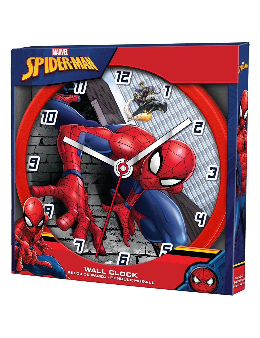 Relógio de Parede Spiderman 25cms