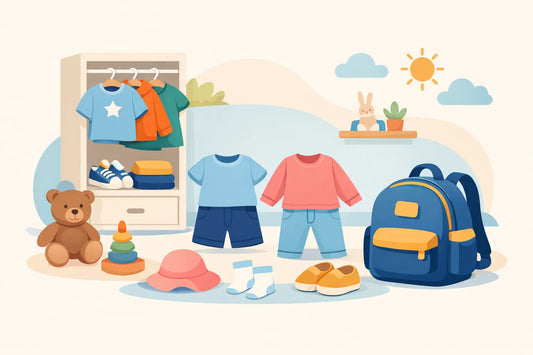 Que roupa levar para infantário sem exageros