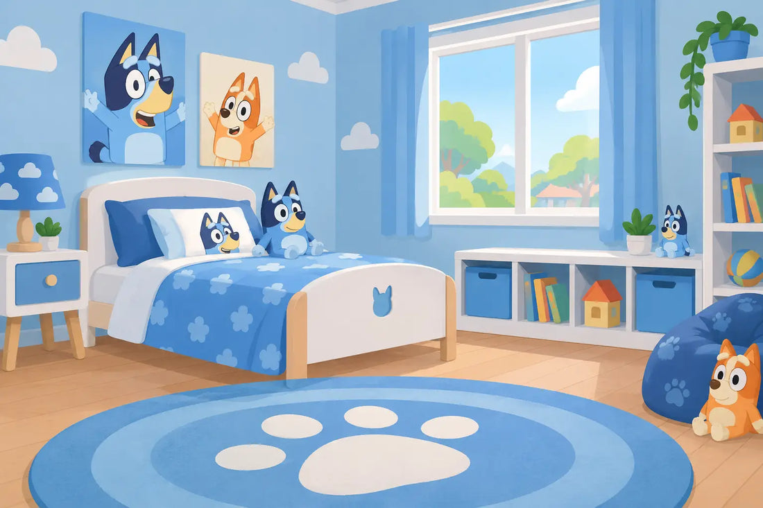 10 melhores ideias para um quarto Bluey