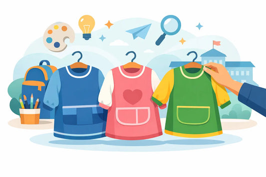 Aventais infantis para escola: como escolher