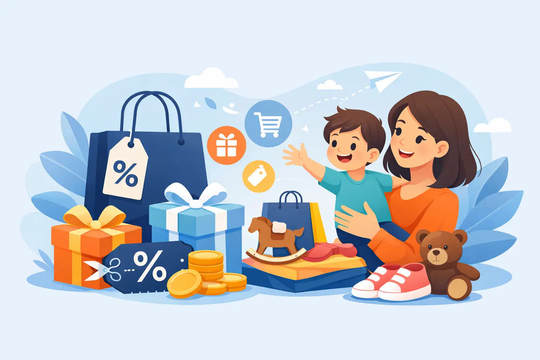 Descontos de primeira compra infantil: como aproveitar