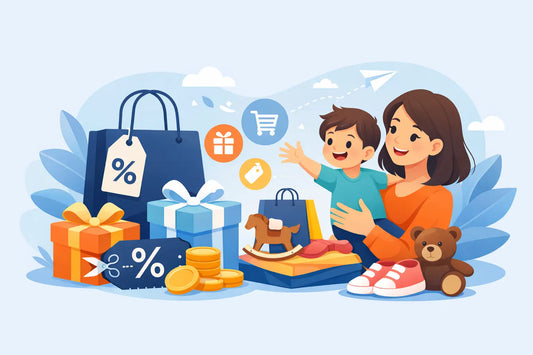 Descontos de primeira compra infantil: como aproveitar