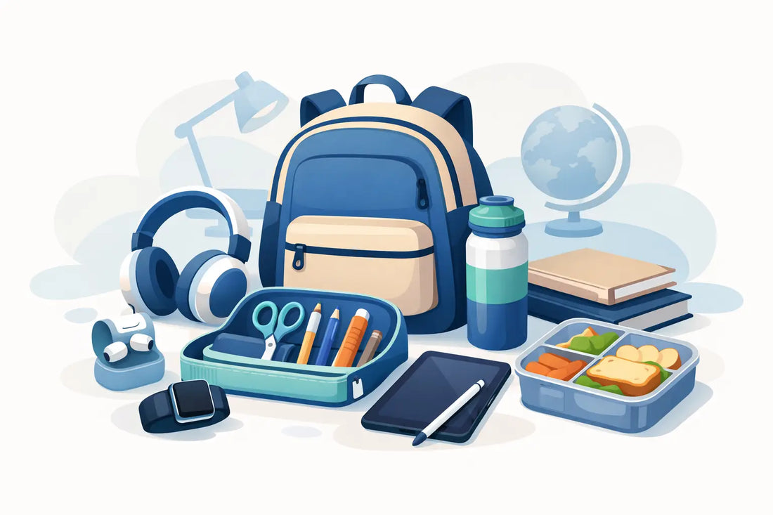 Guia de acessórios para escola prático