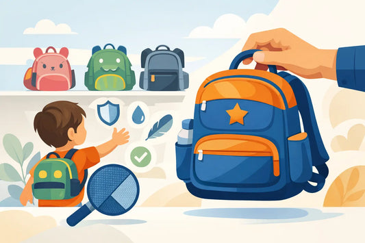 Como escolher mochila infantil resistente
