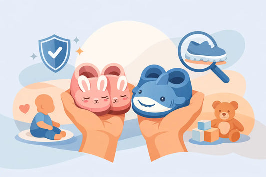 Como escolher pantufas infantis seguras