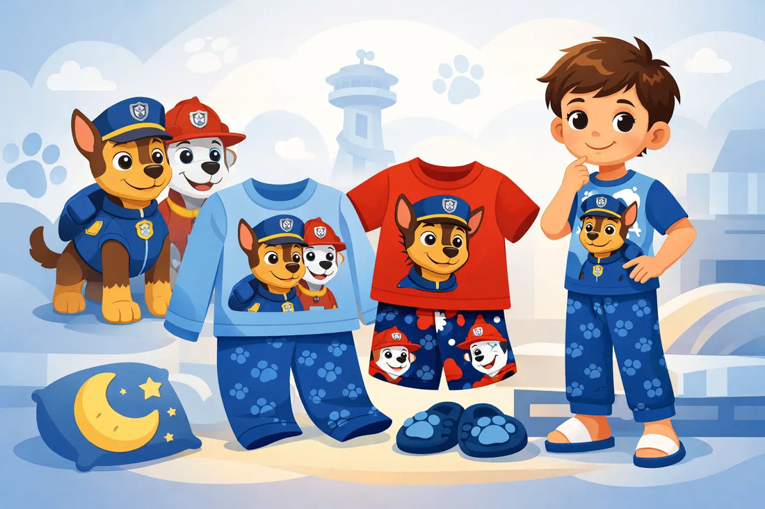 Pijamas Patrulha Pata menino: como escolher