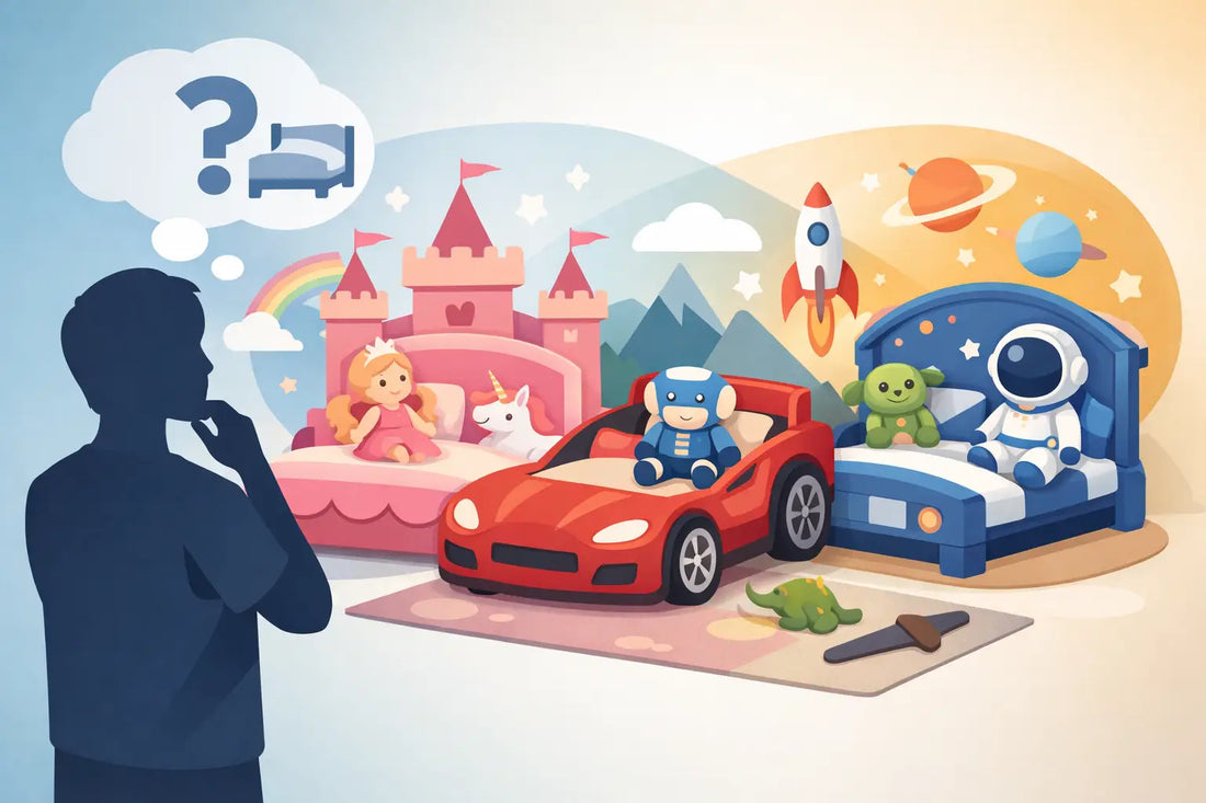 Como escolher uma cama infantil de personagens