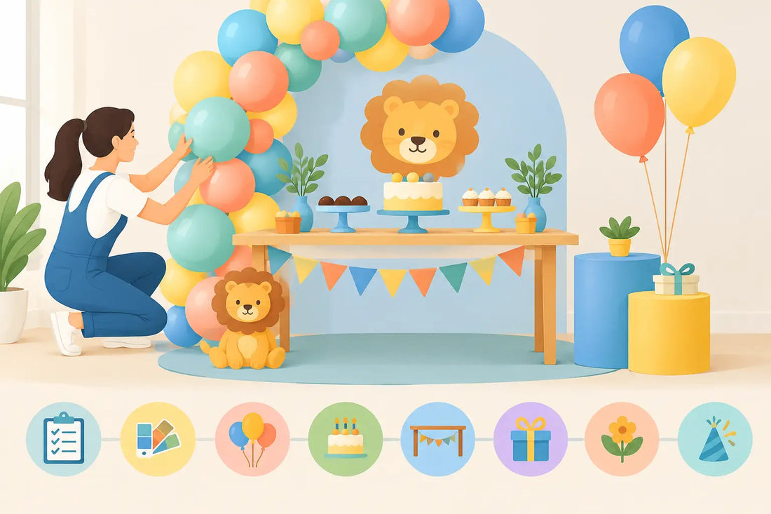 Guia para decoração de festa infantil em 8 passos