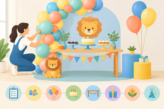Guia para decoração de festa infantil em 8 passos