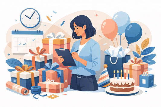 Como organizar presentes de aniversário sem stress