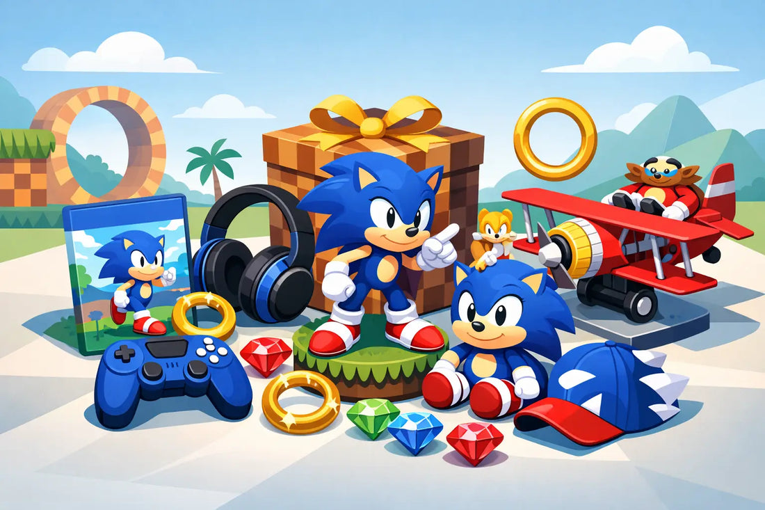 12 melhores presentes para fãs de Sonic