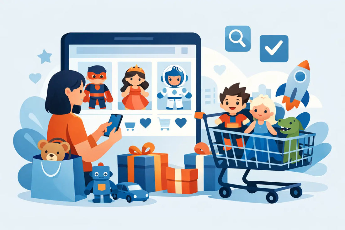 Como comprar brinquedos com personagens