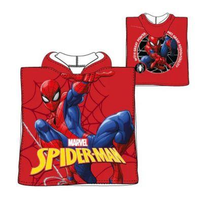 Poncho de Praia Spiderman vermelho