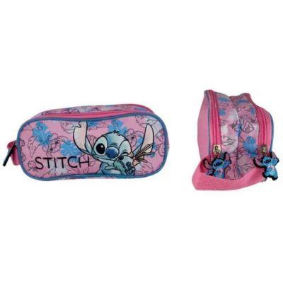 Estojo 2 Compartimentos Lilo & Stitch Doll 23 cm