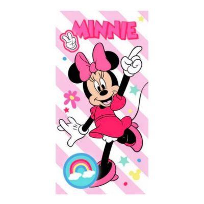 Toalha praia microfibra Minnie Joy Splash