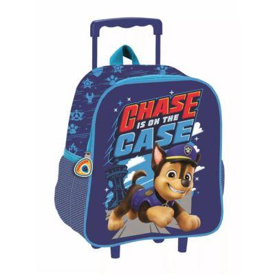 Mochila Trolley pré-escolar 3D Infantil Patrulha Pata Chase is on the Case 32 cm