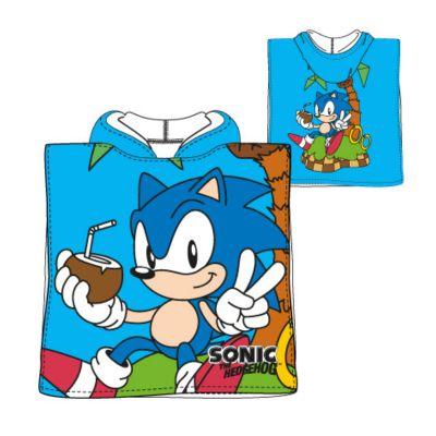 Poncho de Praia Sonic azul