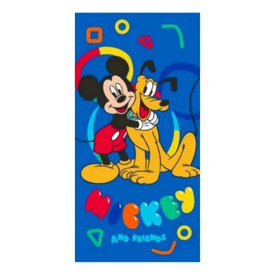 Toalha praia microfibra Mickey e Pluto