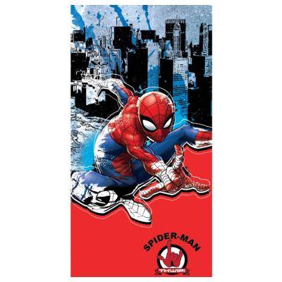 Toalha praia microfibra Spiderman Jump
