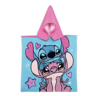 Poncho de Praia Stitch e Angel