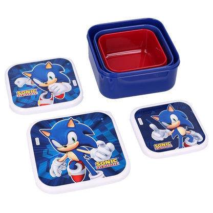 3 Caixas snacks Sonic