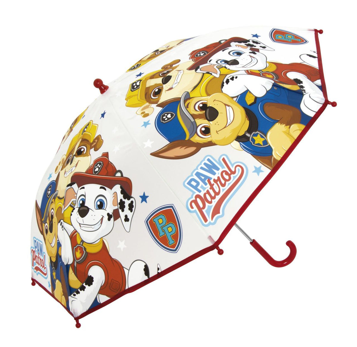 Guarda-chuva Patrulha Pata Chase, Rubble e Marshall- 2 cores