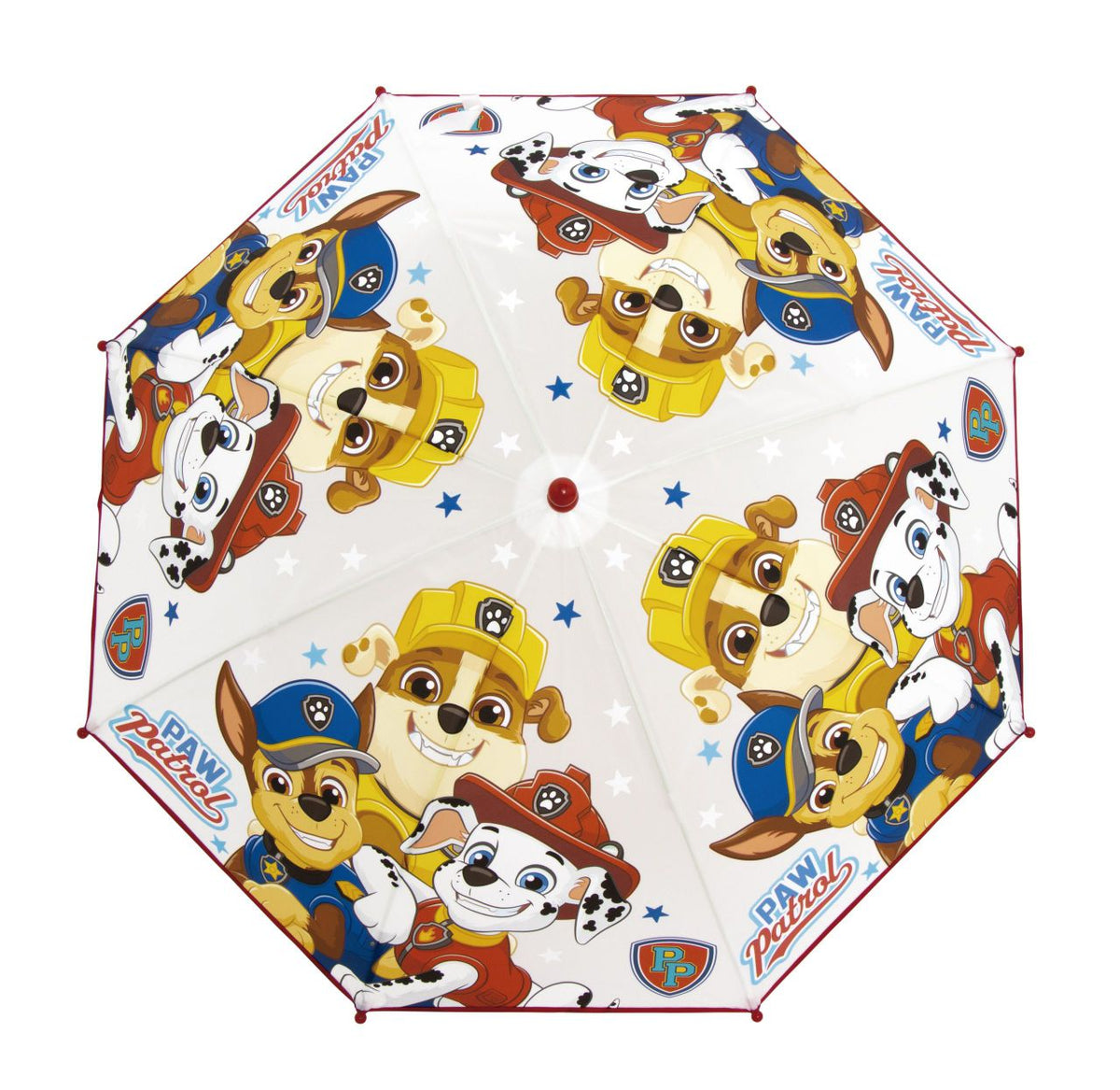 Guarda-chuva Patrulha Pata Chase, Rubble e Marshall- 2 cores