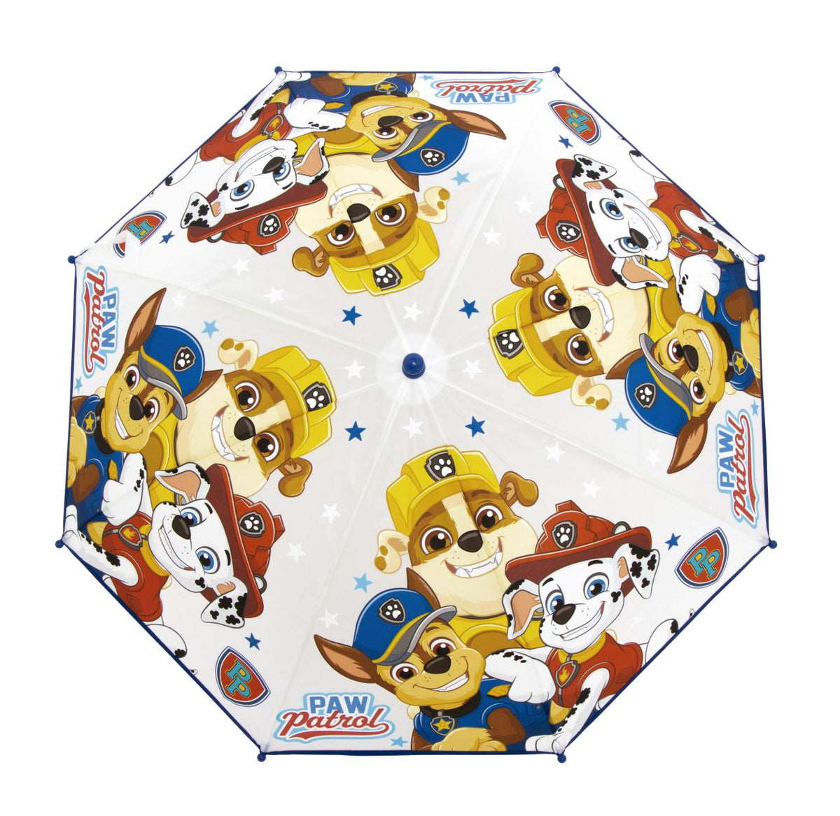 Guarda-chuva Patrulha Pata Chase, Rubble e Marshall- 2 cores