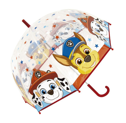 Guarda-chuva bolha Patrulha Pata Chase e Marshall- 2 cores