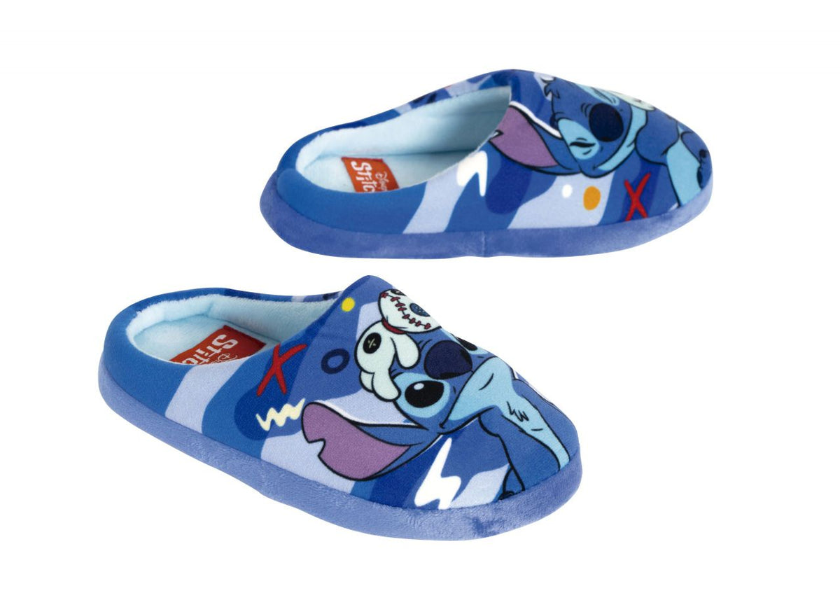 Chinelos de Casa Stitch Scrump Best Buds com Sola Resistente