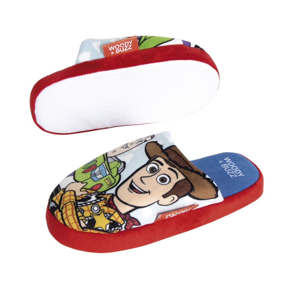 Chinelos de Casa Toy Story (sola têxtil)