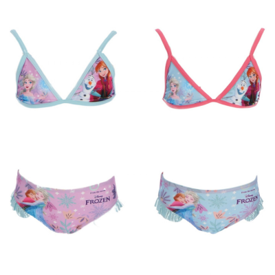 Bikini Frozen Azul/Rosa