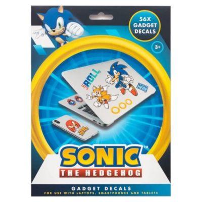 Set de 56 Autocolantes Decorativos Sonic the Hedgehog – Gadget Decals (4 Folhas)