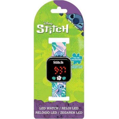 Relógio Infantil Led Stitch Disney