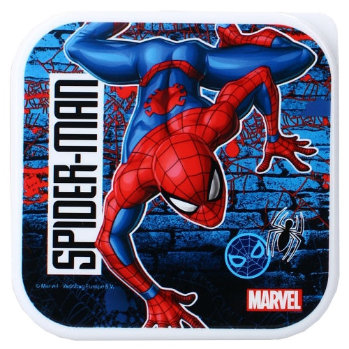 3 Caixas snacks Spiderman
