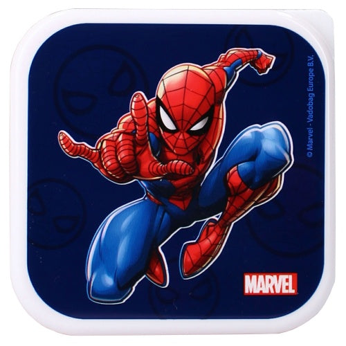 3 Caixas snacks Spiderman