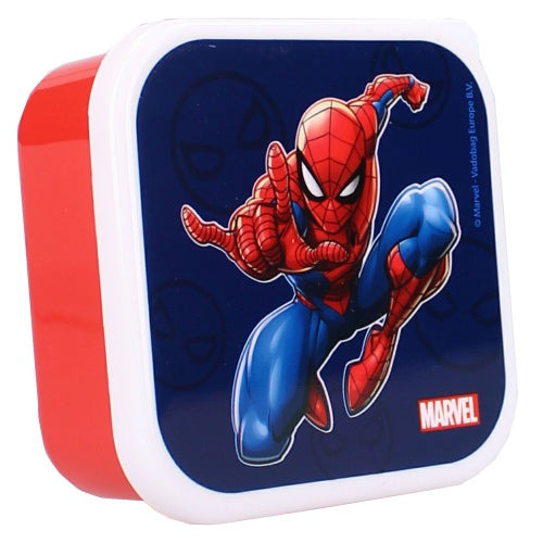 3 Caixas snacks Spiderman
