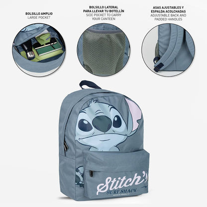 Mochila Stitch Surf Shack 42 cm