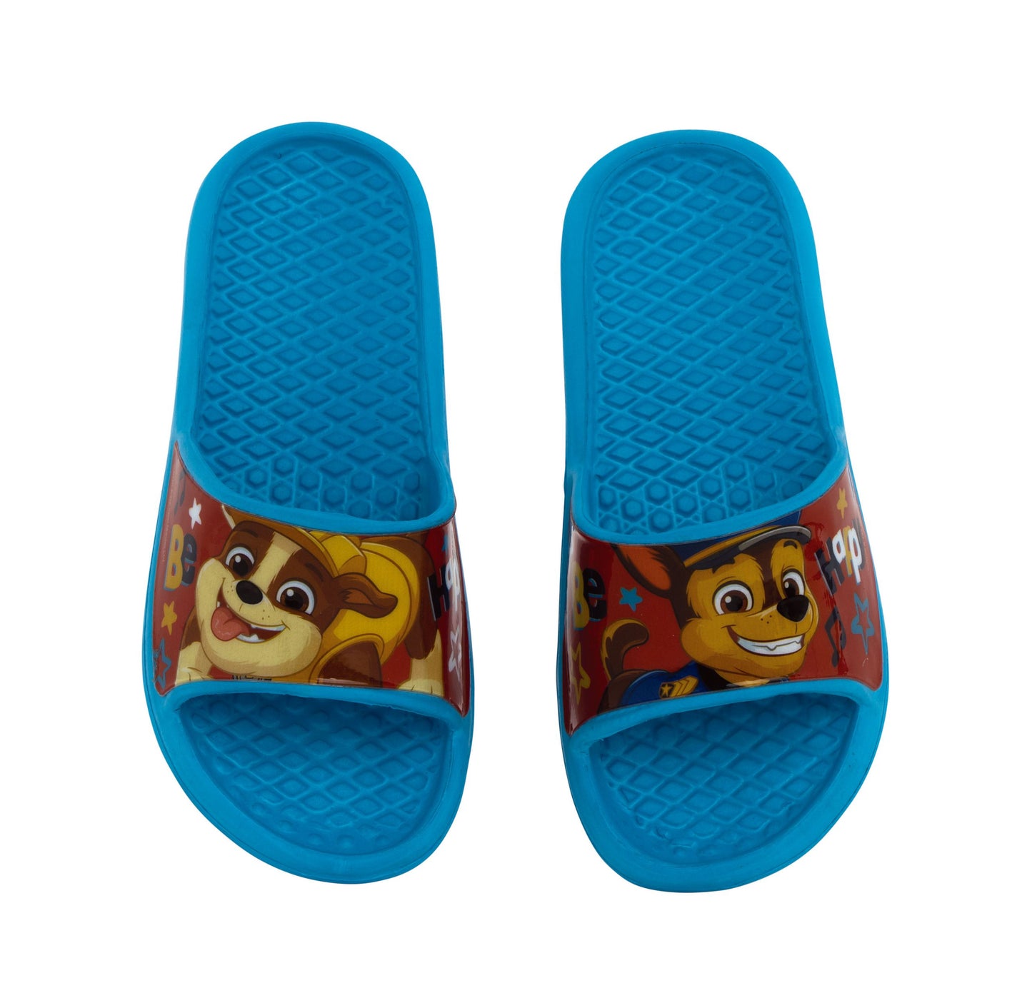Chinelos Antiderrapantes Patrulha Pata - Chase e Rubble